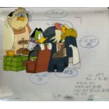 DUCKULA SKETCHES & CELS GROUP2