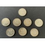 SMALL GROUP OF KING GEORGE VI COINS