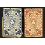 ANTIQUE PLAYING CARDS A TODOS ALUMBRA, BIERMANS, C.1880 - 2 DECKS. CONDITION - ACCEPTABLE