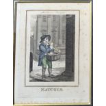 FRAMED ANTIQUE PRINT THE MANSION HOUSE : MATCHES WILLIAM MARSHALL CRAIG