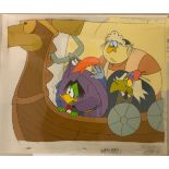 VARIOUS CELS AND SKETCHES (DUCKULA RELATED)