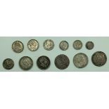 WITHDRAWN! FOLDER OF VARIOUS COINS INCLUDING ROMAN COINS, SILVER COINS AND OTHERS