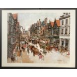 MARGARET CHAPMAN SIGNED PRINT - THE RUSH HOUR