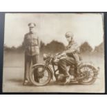 THREE LARGE WWI RELATED PHOTOGRAPHS