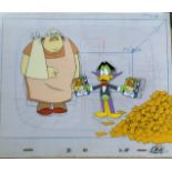 DUCKULA SKETCHES & CELS GROUP3