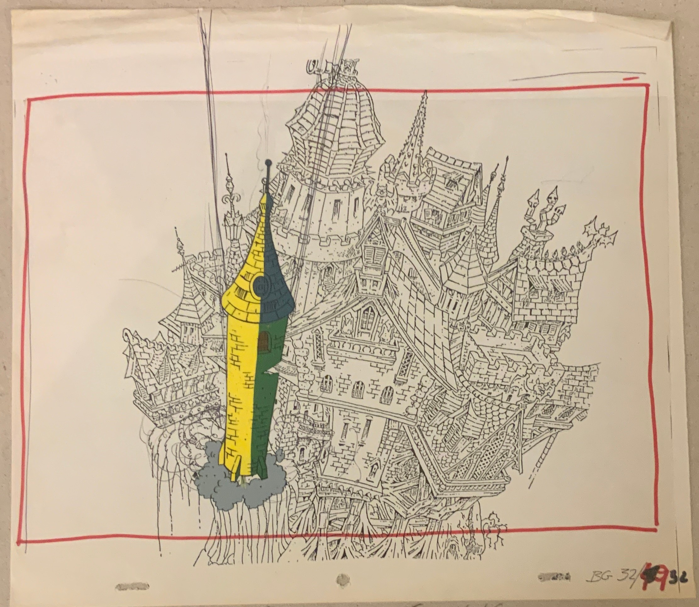 VARIOUS CELS AND SKETCHES (DUCKULA RELATED) - Image 6 of 8