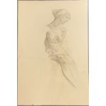 Attributed to Sir William Orpen KBE, RA, RHA A double sided nude study of the artist's wife