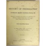 THE HISTORY OF FREEMASONRY IN THREE VOLUMES