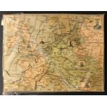 SMALL JIGSAW PUZZLE MAP EUROGRAPH WAR MAP