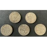 KING EDWARD VII SMALL COLLECTION OF COINS