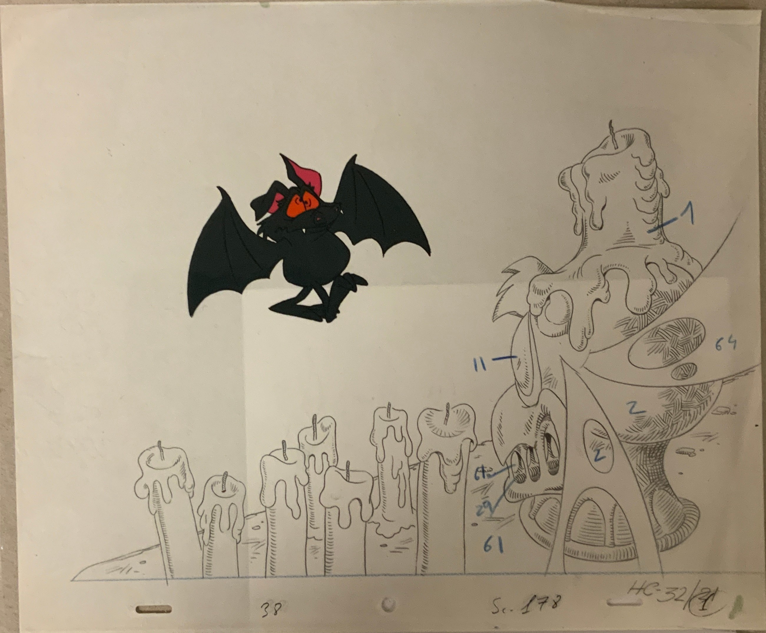 DUCKULA SKETCHES & CELS GROUP2 - Image 4 of 8