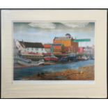 BRIAN LEWIS LIMITED EDITION SIGNED PRINT - LOW TIDE WELLS