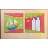 ADAM BARSBY SIGNED LIMITED EDITION PRINT - A SUMMER'S ROMANCE