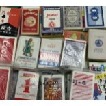 100+ VARIOUS MISC. PLAYING CARDS INCLUDING NON-STANDARD, SOME SEALED