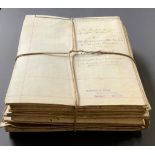 SELECTION OF VARIOUS VELLUM & OTHER DOCUMENTS