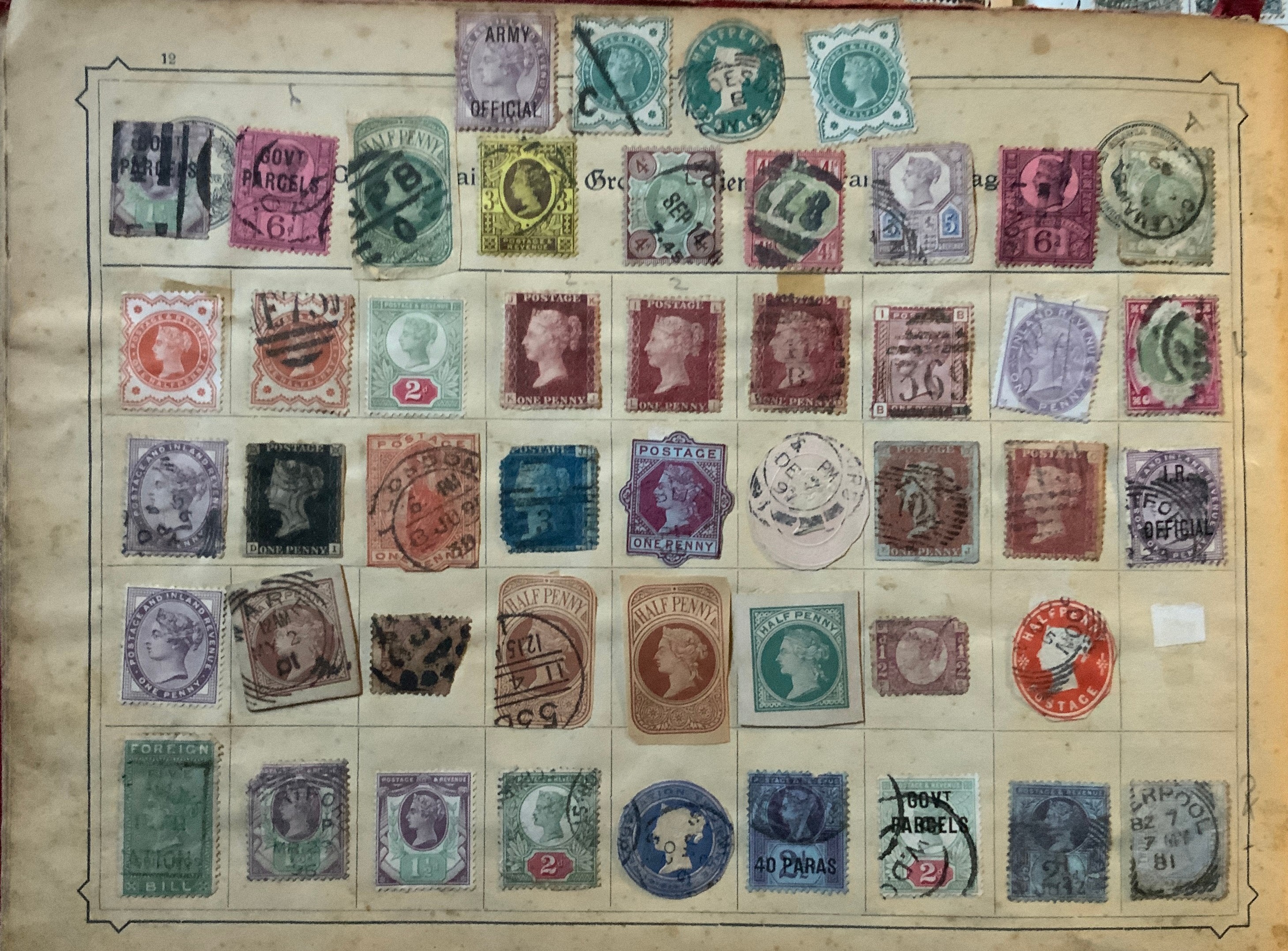 VARIOUS STAMPS COLLECTION - Image 4 of 7