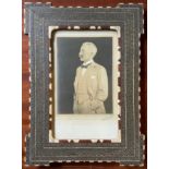 LAFAYETTE PORTRAIT PHOTOGRAPH IN A PERSIAN FRAME