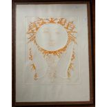 KAIA MAYER ARTIST PROOF EMBOSSED LITHOGRAPH