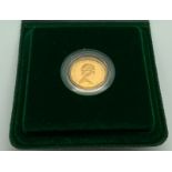 1980 ROYAL MINT GOLD PROOF FULL SOVEREIGN COIN