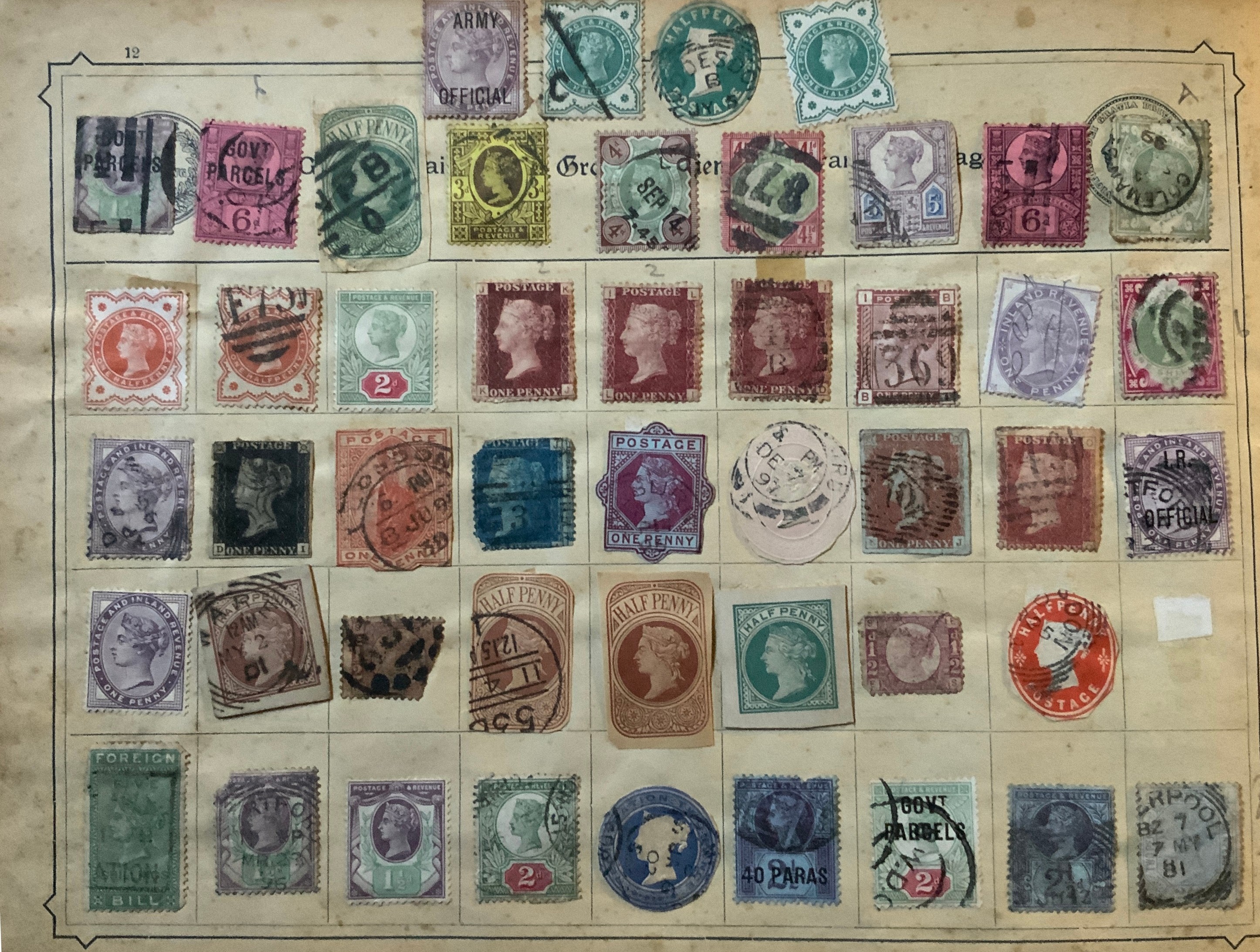 VARIOUS STAMPS COLLECTION - Image 2 of 7