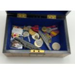 BOX OF VARIOUS MEDALS