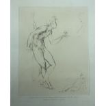 STUDY FOR THE FIGURE OF ADAM