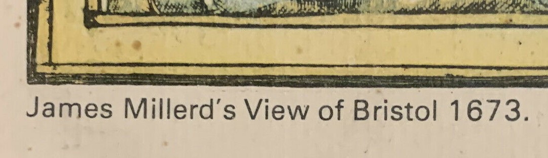 JAMES MILLERD’S VIEW OF BRISTOL 1673 REPUBLISHED BY THE BRISTOL EVENING POST 1973 - Image 3 of 4