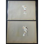 SELECTION OF DANGER MOUSE CELS AND DRAWINGS (7 CELS)