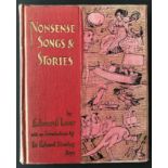 NONSENSE SONGS & STORIES BY EDWARD LEAR NINTH EDITION