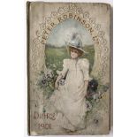 PETER ROBINSON LTD DIARY 1901 - LADIES ANNUAL AND HOUSEKEEPER’S DIARY AND ACCOUNT BOOK