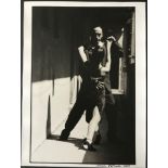 SIGNED LARGE PHOTOGRAPH OF A TANGO DANCERS BY GABRIELA FABROWSKA HAND-MADE LITHIUM PRINT