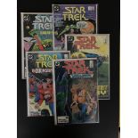 FIVE VINTAGE STAR TREK COMICS