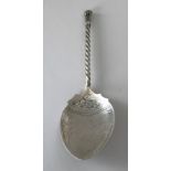 HALLMARKED SILVER SPOON