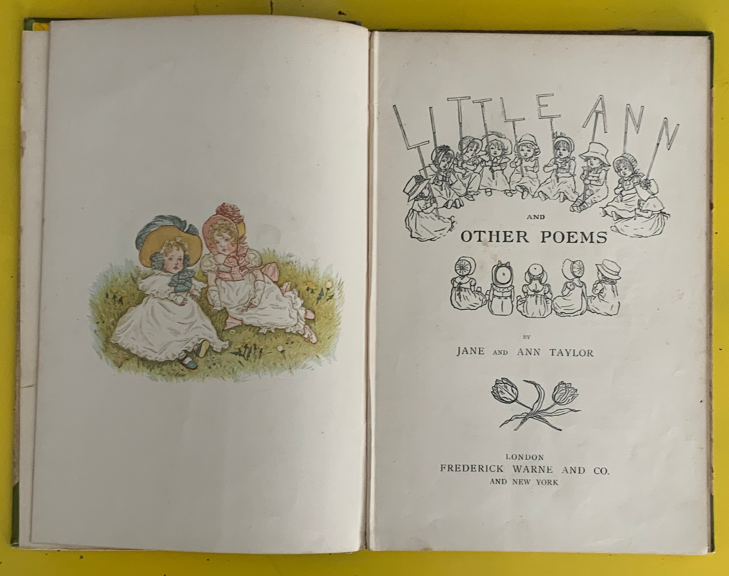 LITTLE ANN A BOOK BY KATE GREENAWAY - Image 5 of 11