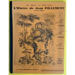 L'OEURVRE DE JEAN PILLEMENT LEON RIOTOR 1931 UNBOUND PRINTS