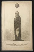 JAMES GILLRAY COUNCELLOR EGO ETCHING