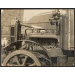 TWO VINTAGE MOTORING PHOTOGRAPHS APP.SIZE: 20cm x 16cm