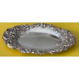 HALLMARKED SILVER PIN TRAY / DISH