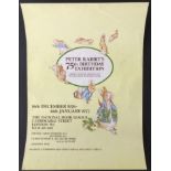 PETER RABBIT’S 75th BIRTHDAY EXHIBITION SMALL POSTER 1976-1977