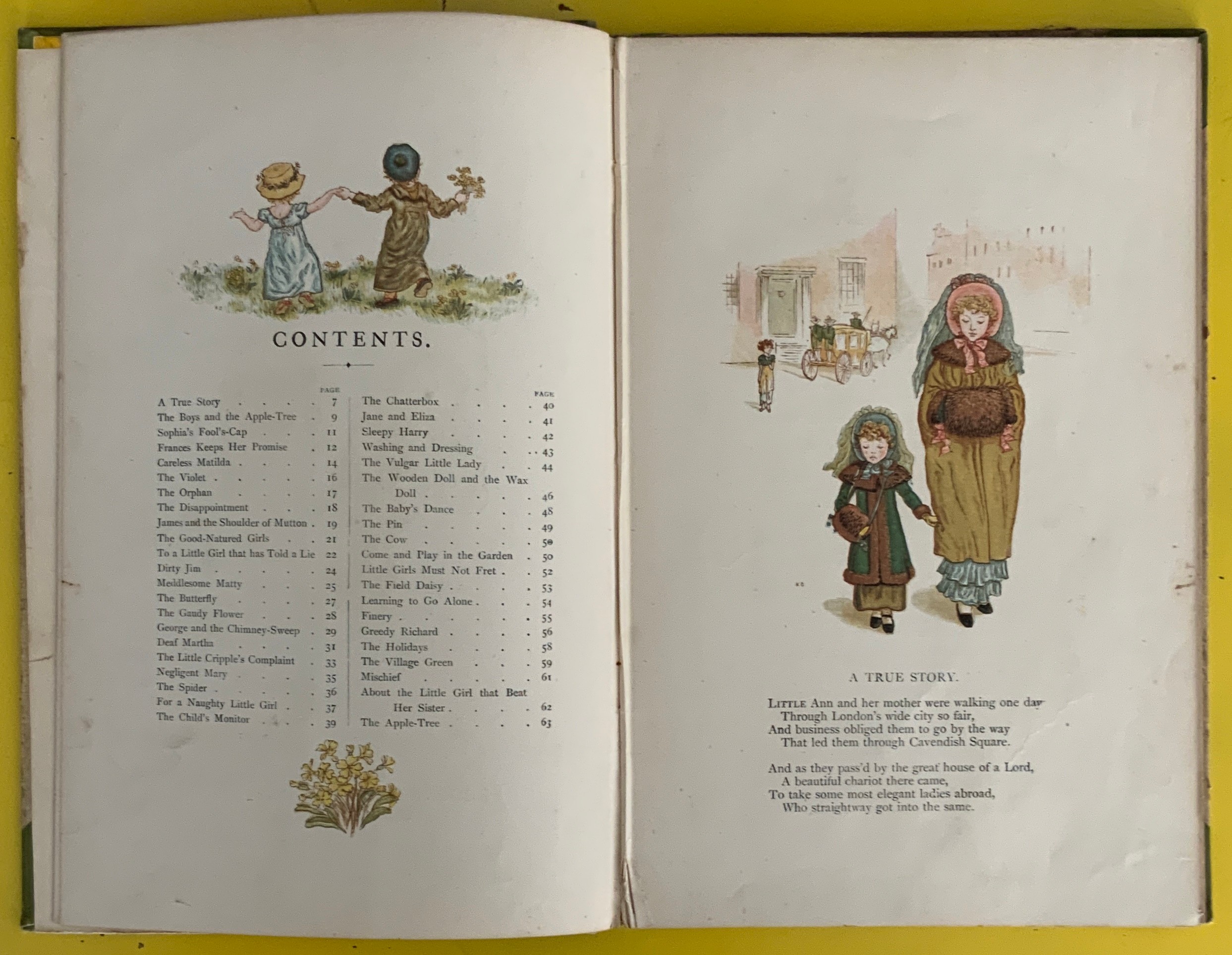 LITTLE ANN A BOOK BY KATE GREENAWAY - Image 6 of 11