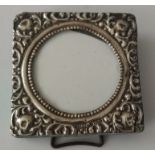 HALLMARKED SILVER MINIATURE TRAVEL PICTURE FRAME