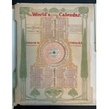 THE WORLD'S CALENDAR FOR ALL NATIONS AND FOR ALL TIME INVENTED BY J. P. WILES