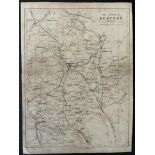 THE COUNTY OF BEDFORD MAP - GEORGE PHILIP & SON