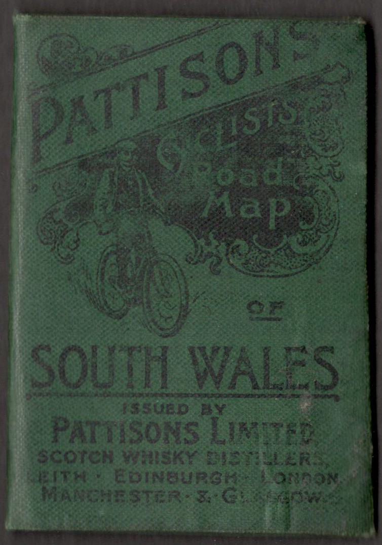 CYCLIST ROAD MAP OF SOUTH WALES BY PATTINSONS LIMITED - Image 2 of 3