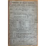 MINISTRY OF STATE CONTROL 1918-1919 COURT CASE