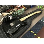 SQUIER ELECTRIC GUITAR IN CASE