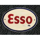 CAST IRON ESSO SIGN