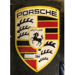 CAST IRON PORSCHE SIGN