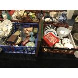 TWO TRAYS OF BRIC A BRAC