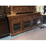 HARDWOOD SIDEBOARD